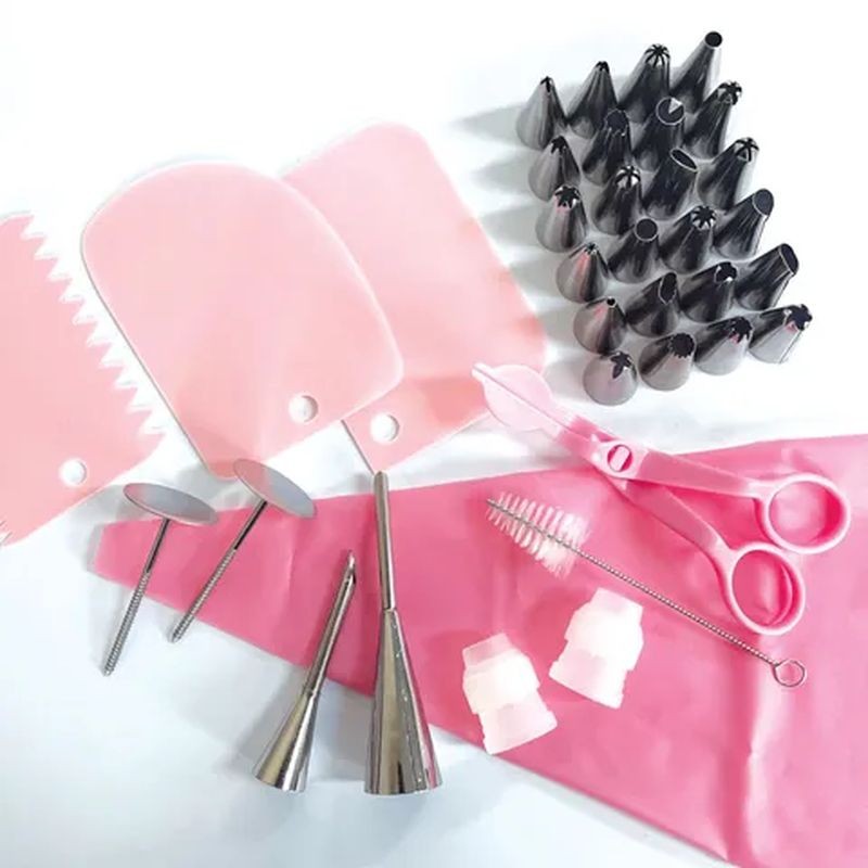 Cake Craft Piping Tip Set 36 piece