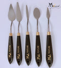 More Texture Custom Professional 5 Piece Palette Knife Set