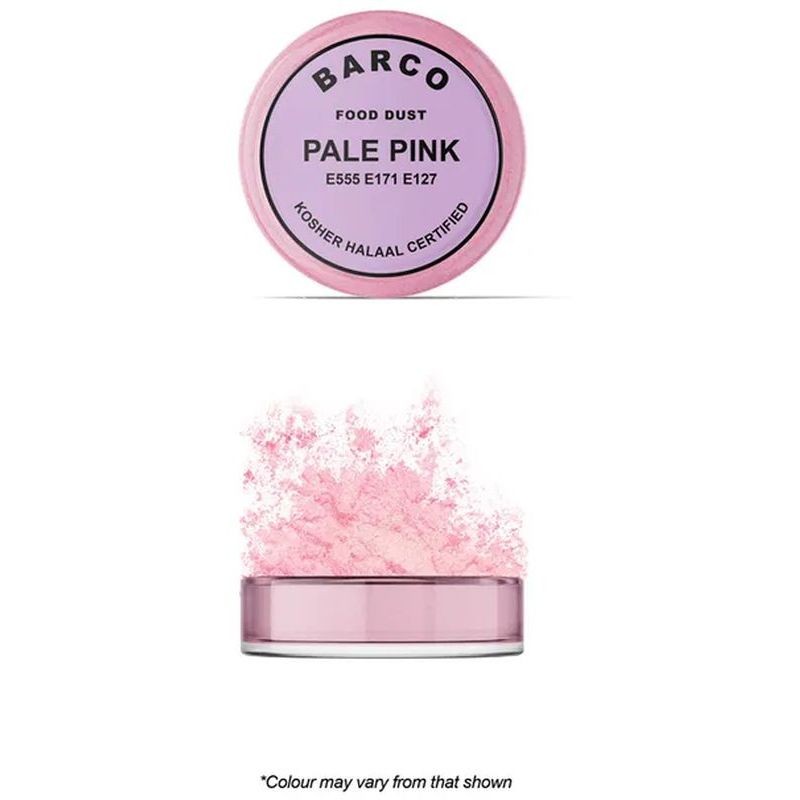 Barco - Lilac Label - Pale Pink Food Paint/Dust - 10ml