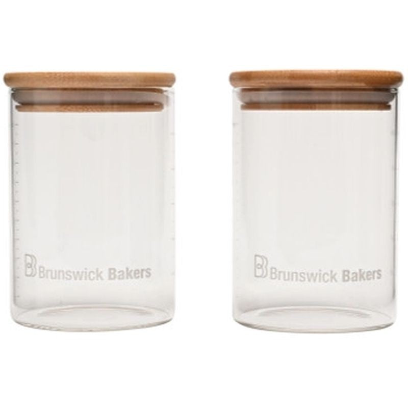 Brunswick Bakers Starter Jar 500ml Set of 2