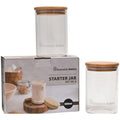 Brunswick Bakers Starter Jar 500ml Set of 2