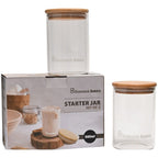 Brunswick Bakers Starter Jar 500ml Set of 2