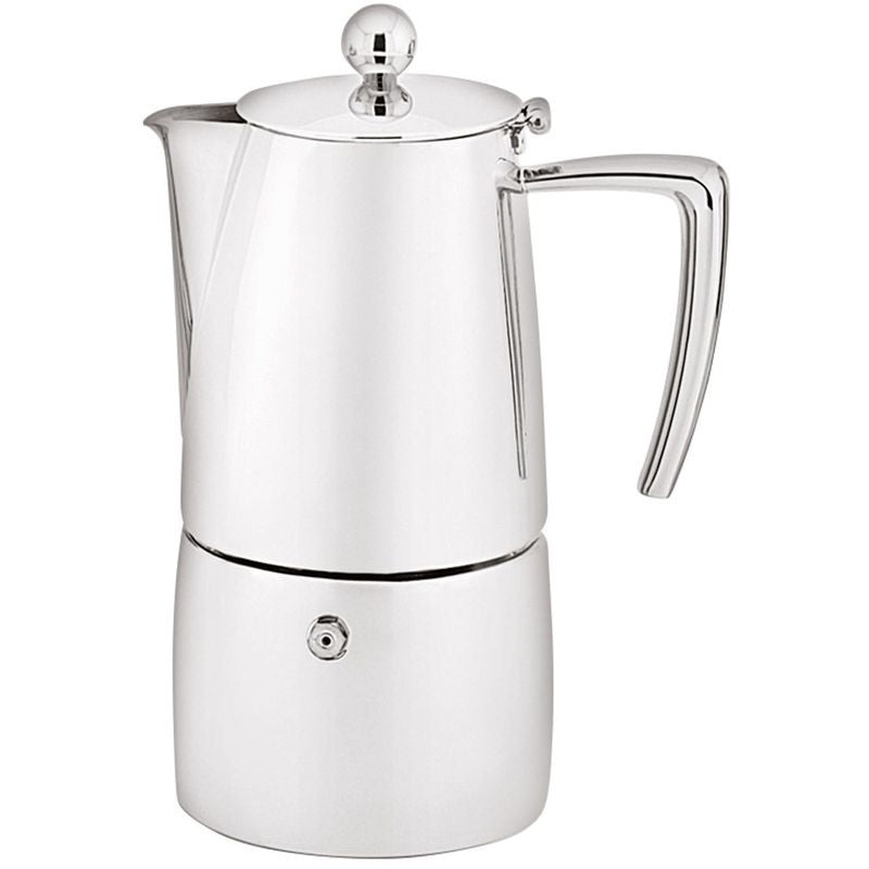 Avanti Art Deco Espresso Maker - 10 Cup - 500ml - Stainless Steel