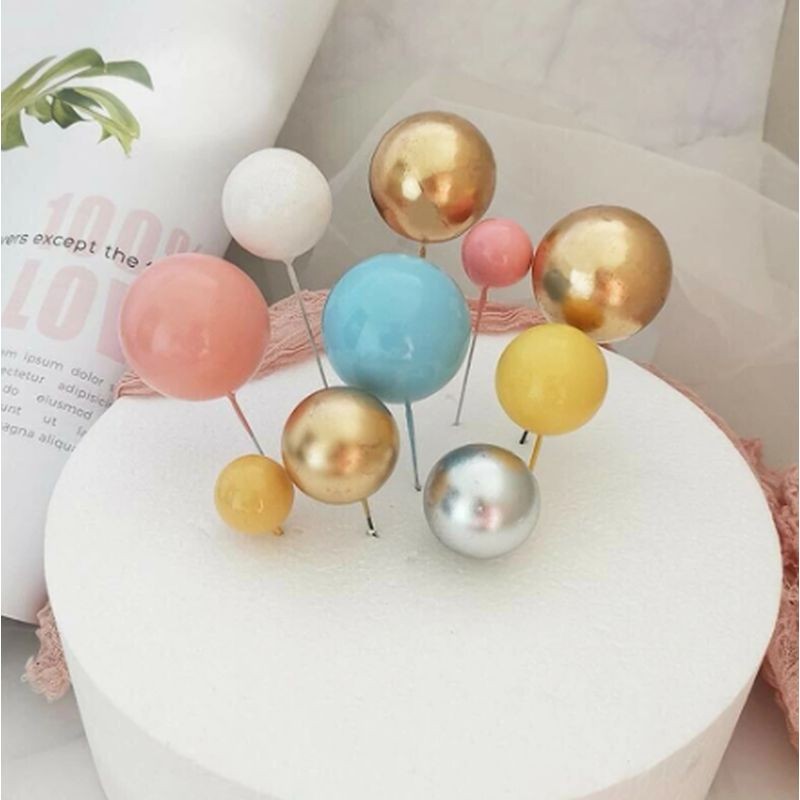 cake-topper-ball-set-assorted-sizes-pink-20pcs