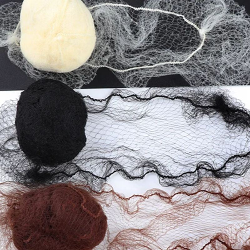 Disposable Hairnets Bundle of 20 - assorted colours