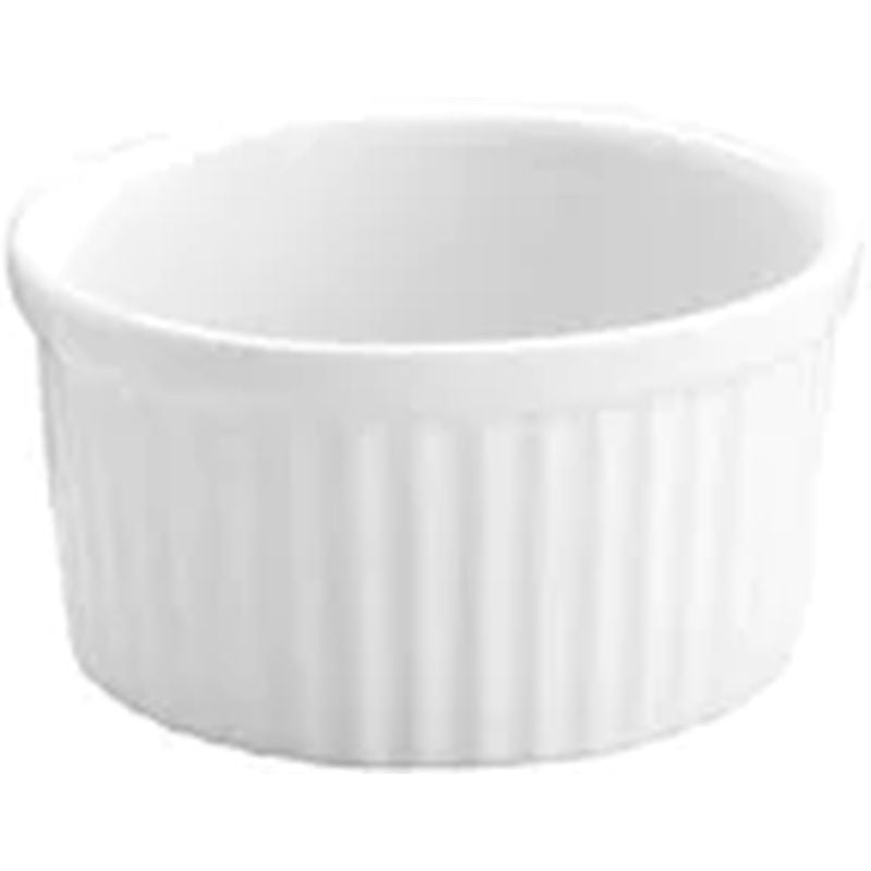 Vitroceram Souffle Dish - 85mm White 120ml