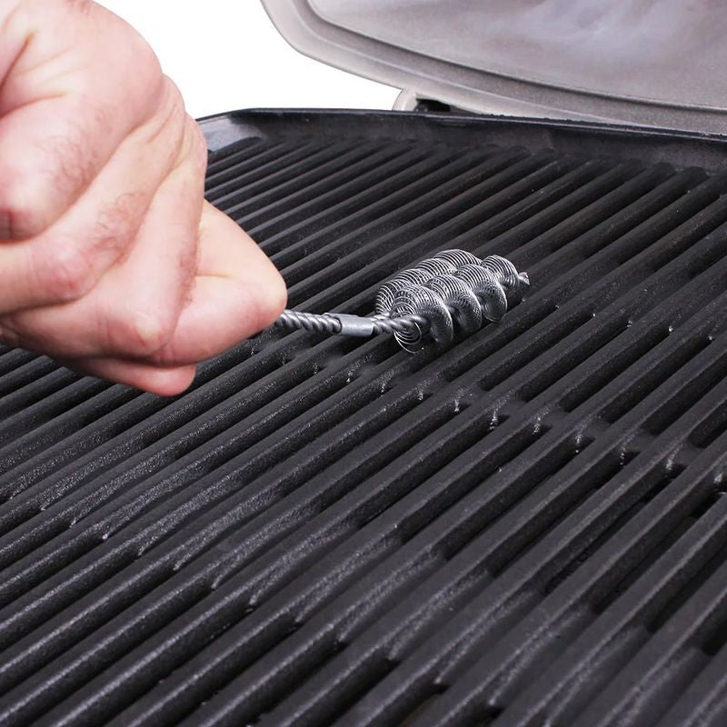 White Magic Mini Double Helix Barbecue Brush
