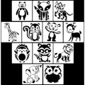 animal-stencil-templates-12pc-set