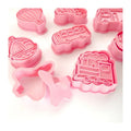Cake Craft Cookie Cutters - Travel Vehicles - 8 pieces