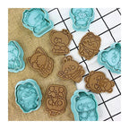 Cake Craft Cookie Cutters - Cute Animals - 6 pieces
