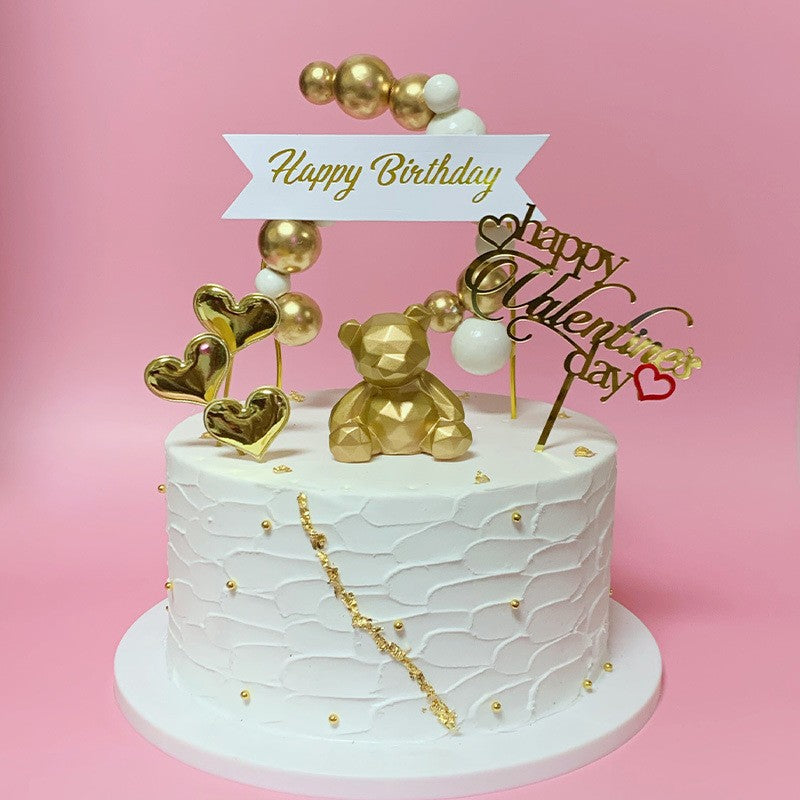 cake-topper-geo-bear-6-5cm-pink