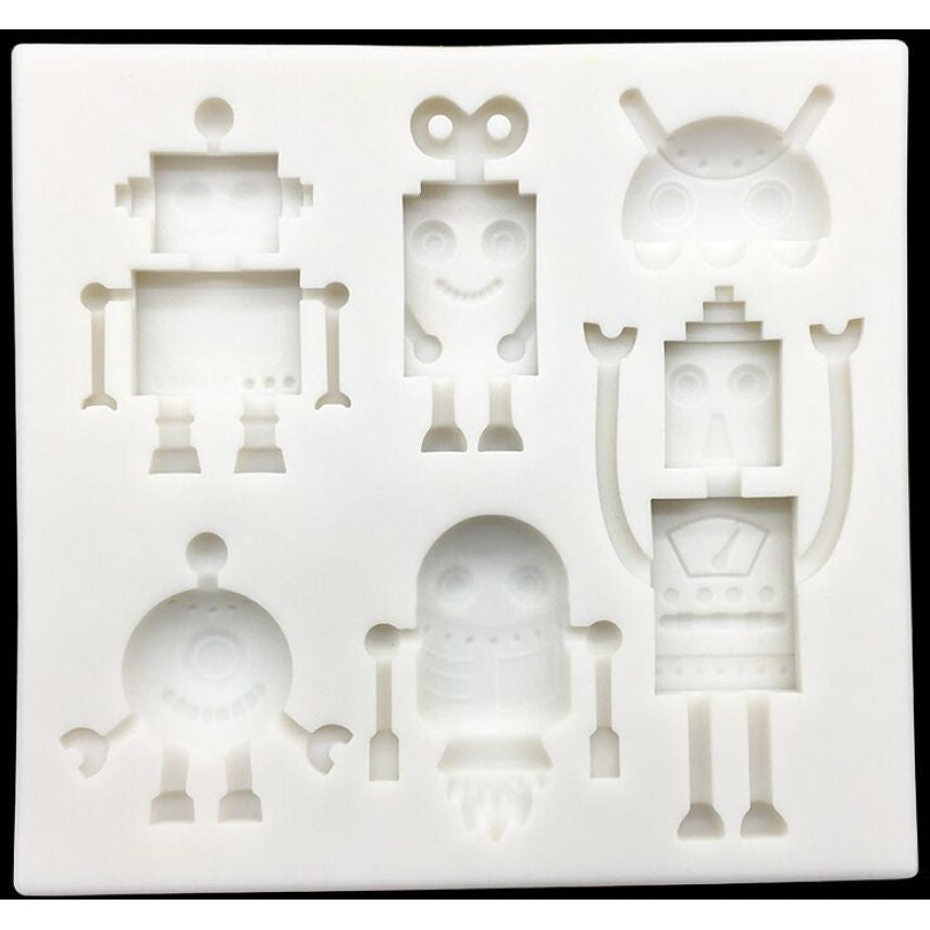 silicone-mould-robots-6-cavity