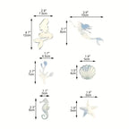 cake-topper-mermaid-silver-6pc