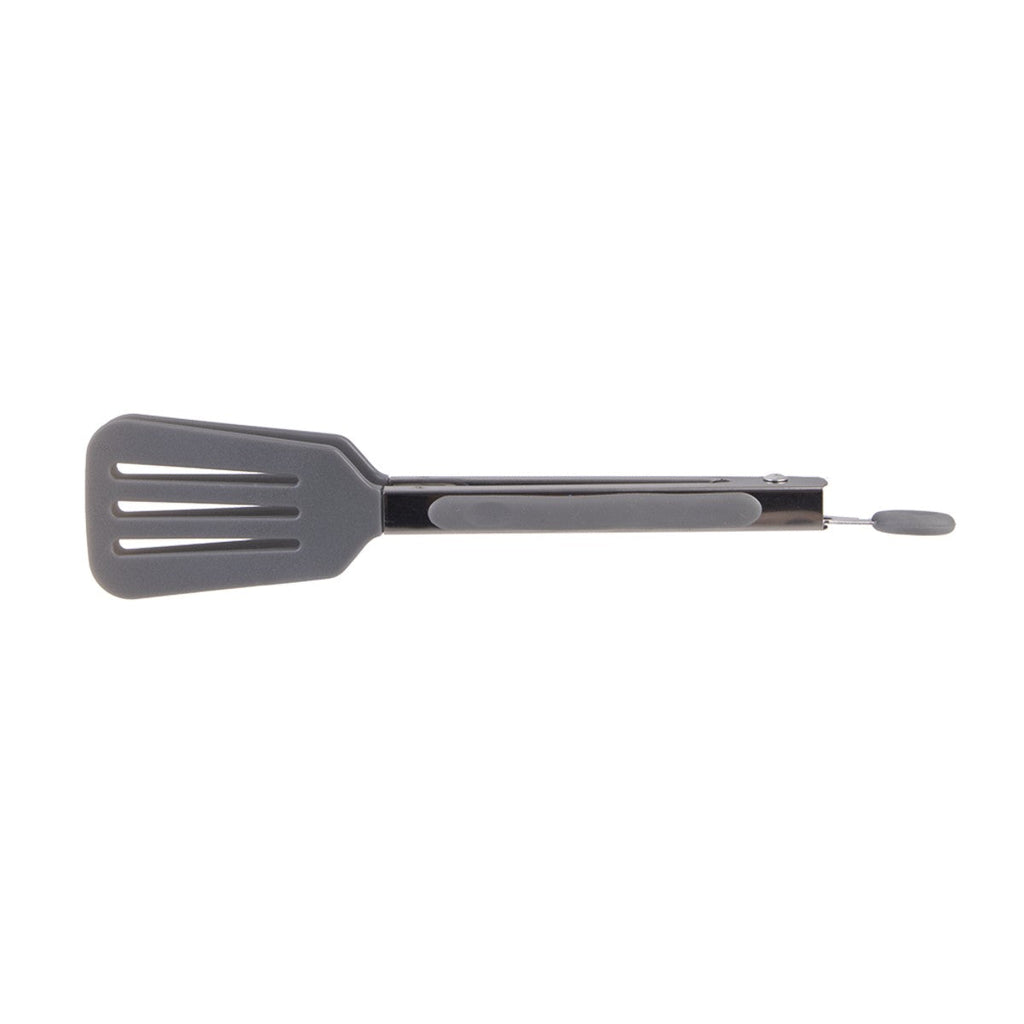 Appetito Mini Nylon Spatula Tongs 18cm Charcoal
