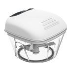 Appetito Pull Chopper - White Grey