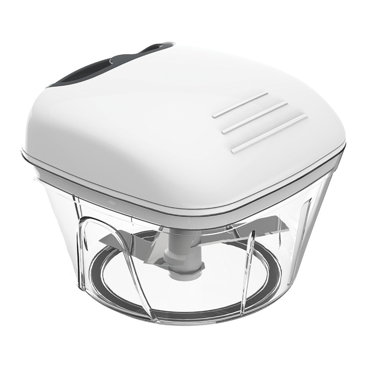 Appetito Pull Chopper - White Grey