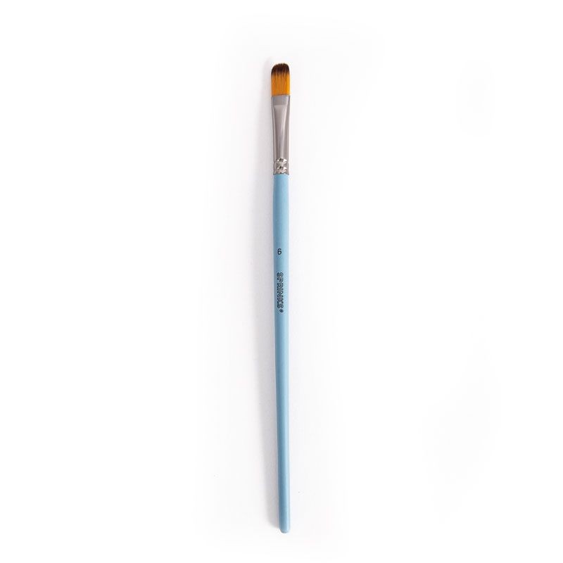 Sprinks Filbert Brush Number 6 - Blue