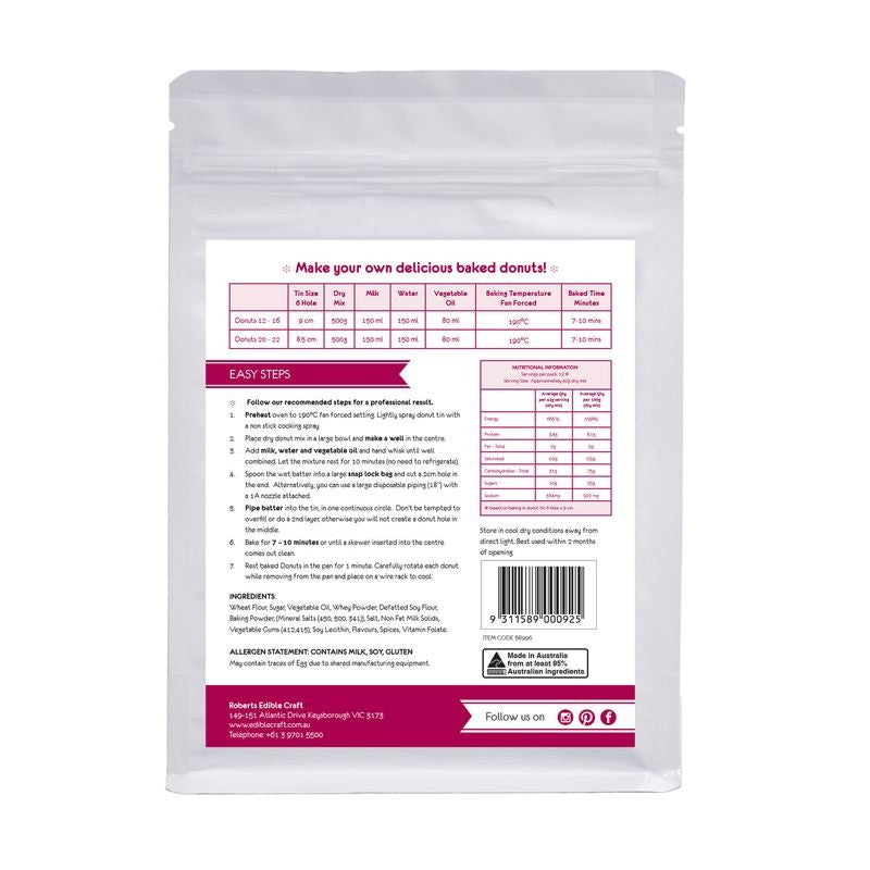 Roberts Baked Donut Mix - 500g