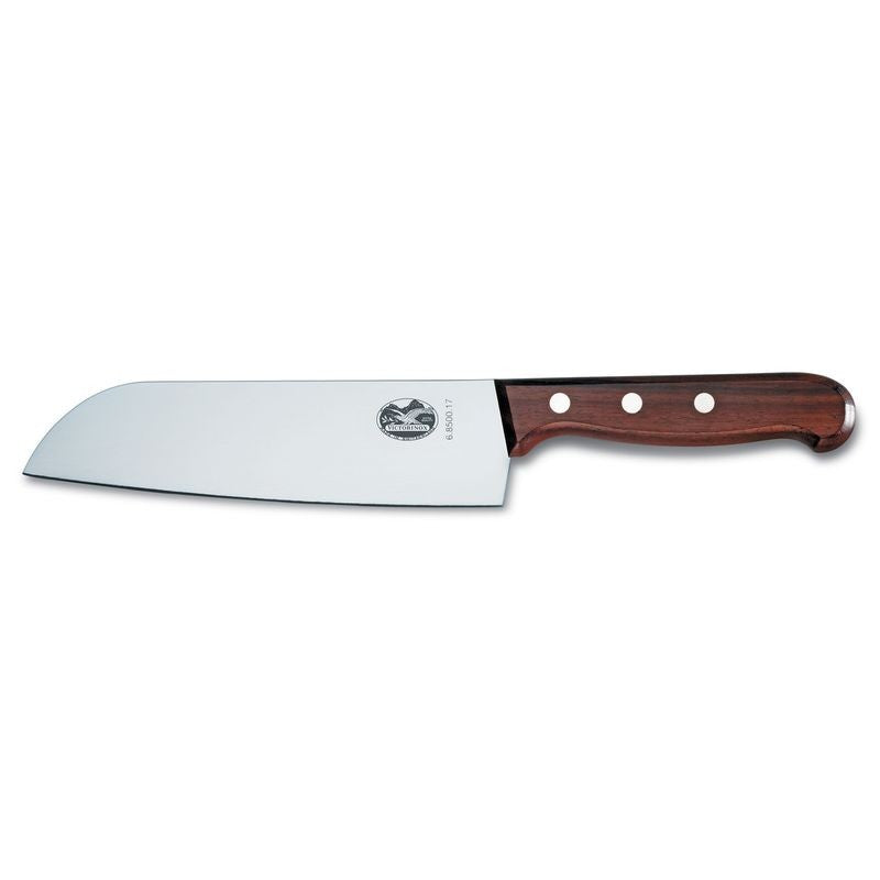 Victorinox Wood Handle Santoku Knife 17cm 6.8500.17
