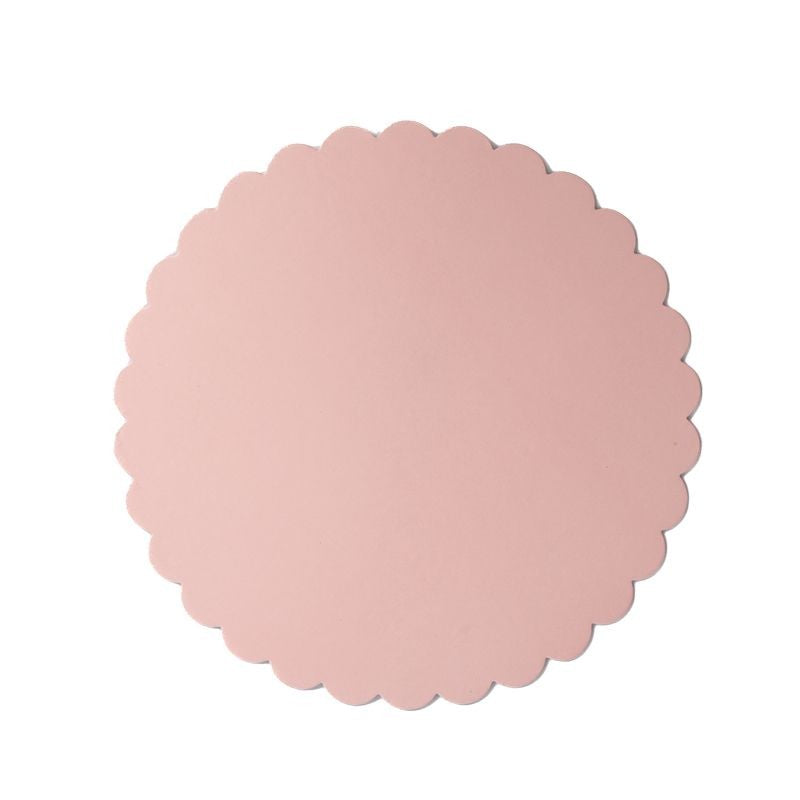 Papyrus & Co Scalloped Cake Board - 10 inch Pastel Pink