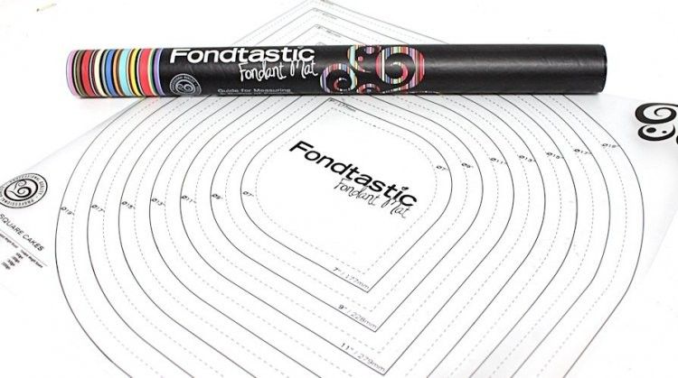 Fondtastic 2pc Fondant Mat Set 50x50cm