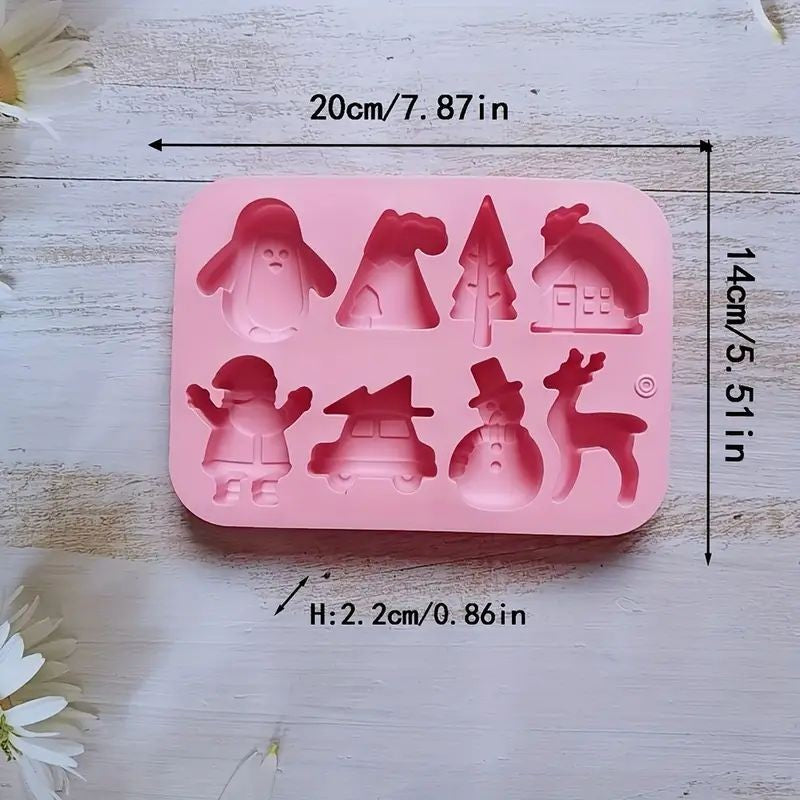 christmas-silicone-mould-8-cavity-green