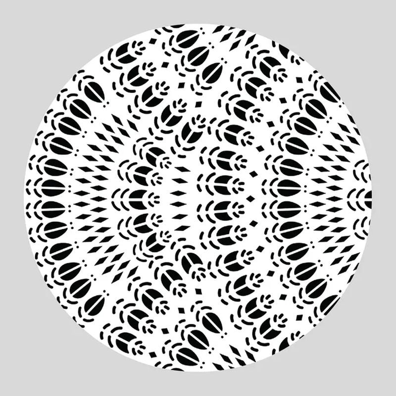 Cake Craft Cake Stencil - Peacock 3 piece