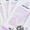 Cake Craft Cake Stencil - Peacock 3 piece