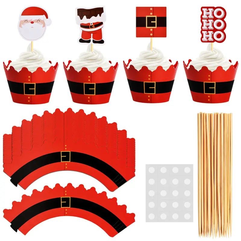 christmas-santa-cupcake-toppers-and-wrappers-48pc-set