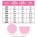 Cake Craft Foil Baking Cups - 390 - Silver Foil 72pk