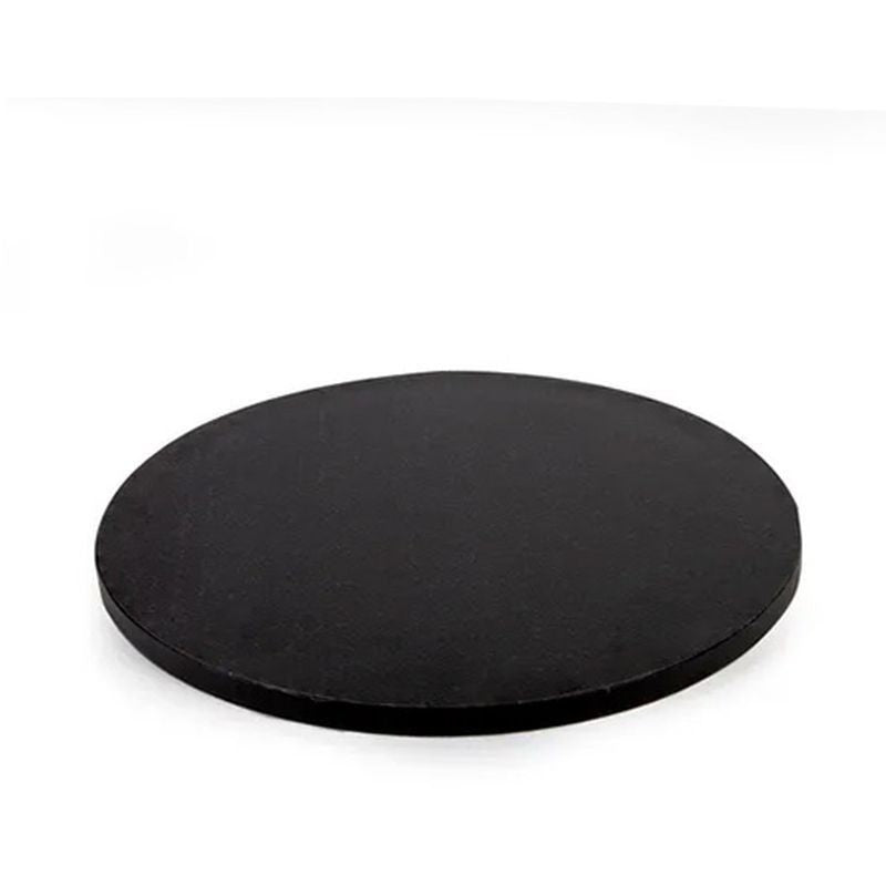 mondo-cake-board-masonite-round-black-7inch