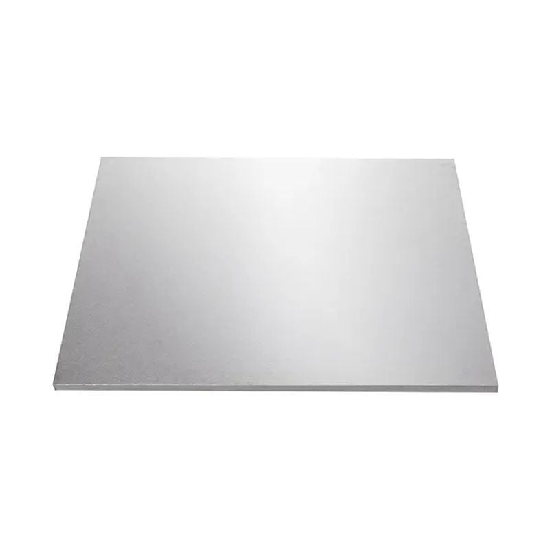 Mondo Cake Board Masonite - Silver Square 16inch