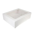 Mondo White Cake Box Rectangle 12x18x6 inch