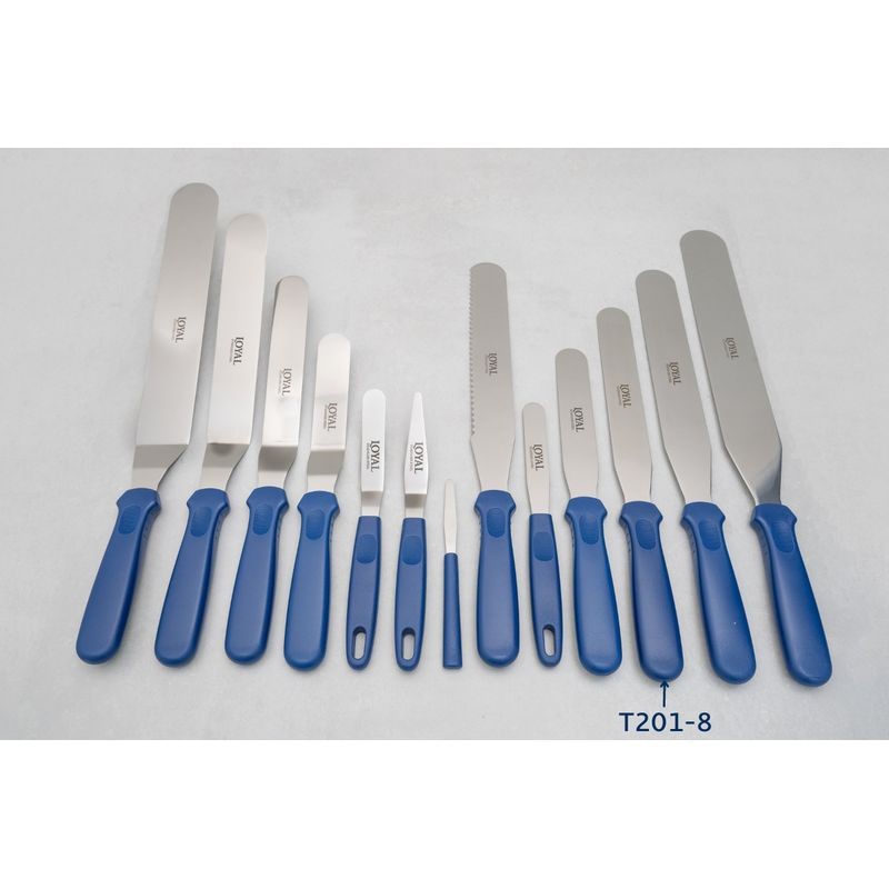 loyal-palette-knife-straight-20cm-blue-handle