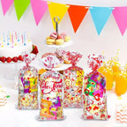 Valentines Day Cellophane Bags 100pc