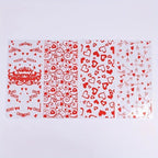 Valentines Day Cellophane Bags 100pc