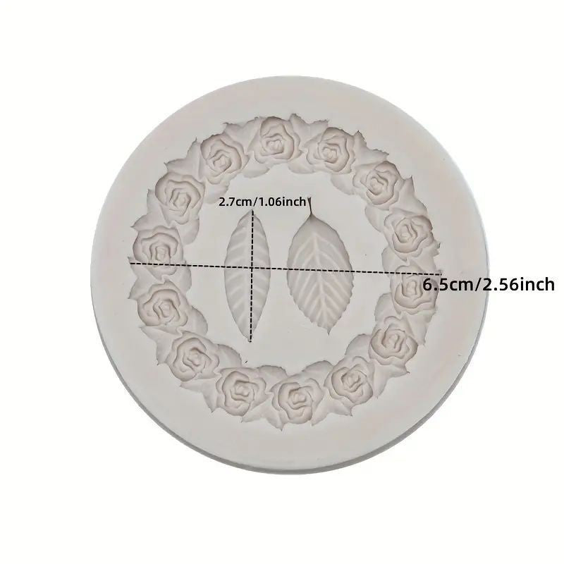silicone-mould-rosette-leaves