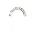 cake-topper-arch-soft-balls-multi-coloured