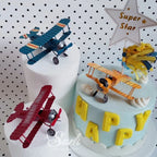 cake-topper-biplane-yellow-1pc