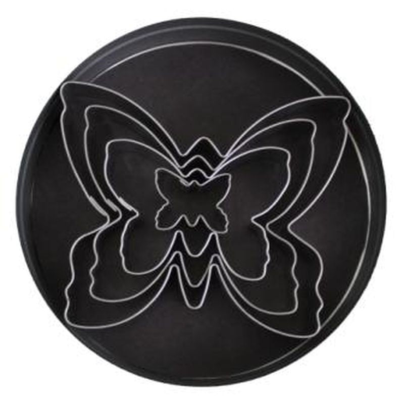 Loyal Tin Plate Cutter - Butterfly 4 pieces