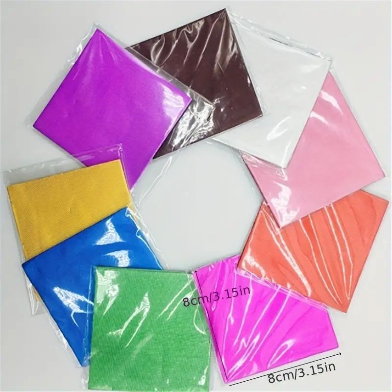 chocolate-foil-wrappers-8x8cm-100p-green