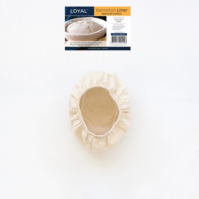 Loyal Banneton Liner Oval 27x17cm