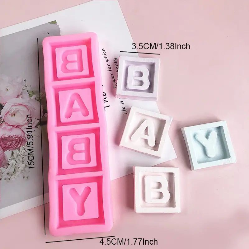 baby-block-letters-silicone-mould