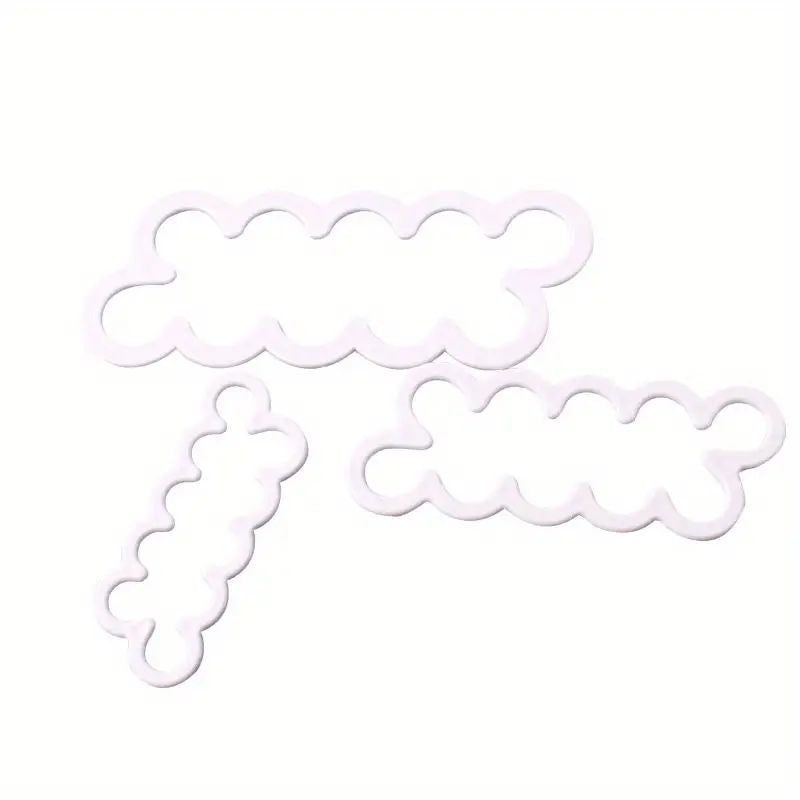 Rose Fondant Cutter 3pc Set