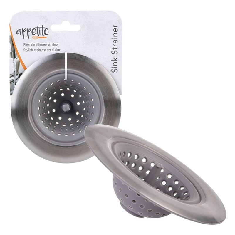 appetito-deluxe-stainless-steel-silicone-sink-strainer