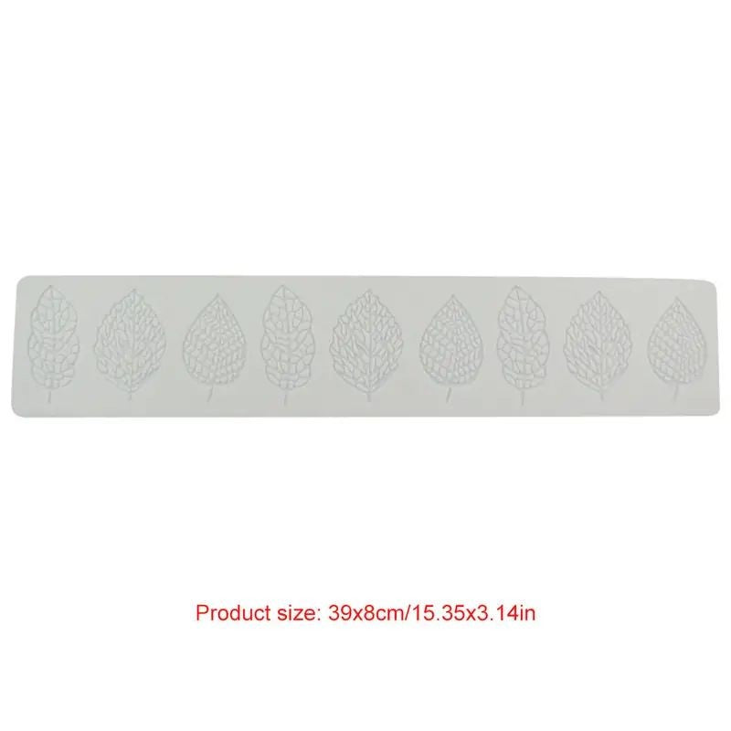 Silicone Fondant Mat Leaves 9 assorted designs