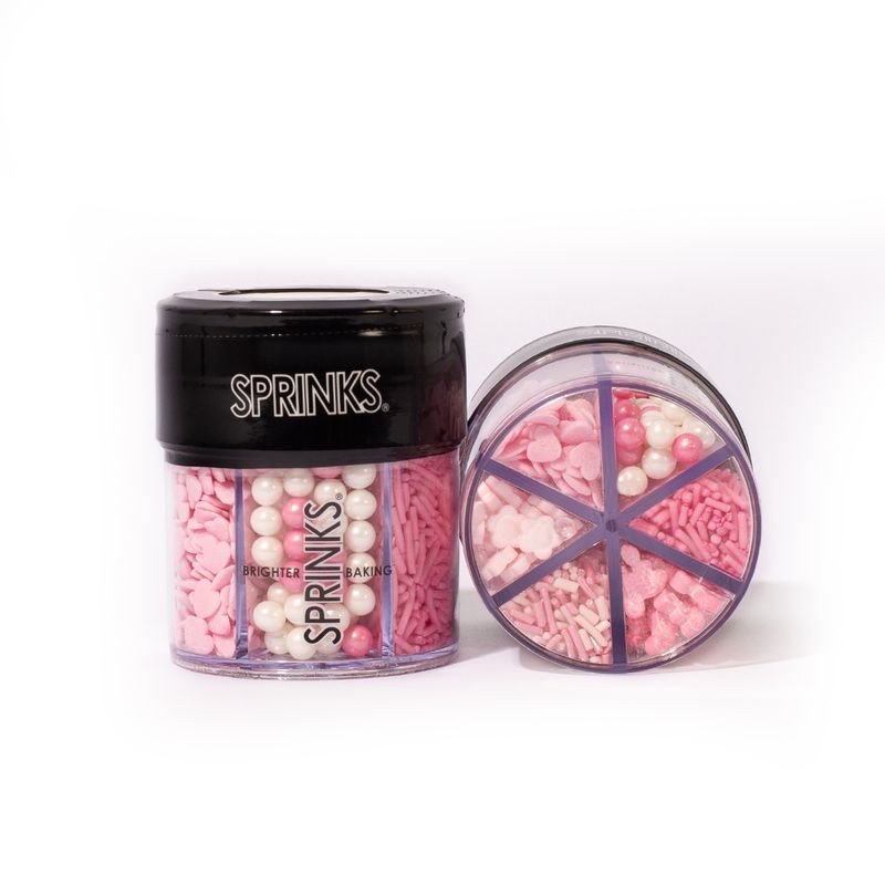 sprinks-pink-charm-6-cell-sprinkles-85g