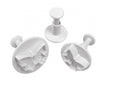 Mondo Fondant Plunger ButterFly 3pc