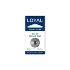 loyal-piping-tip-tube-no-27-closed-star