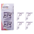 appetito-spring-action-plastic-table-cloth-clips-4-set-white